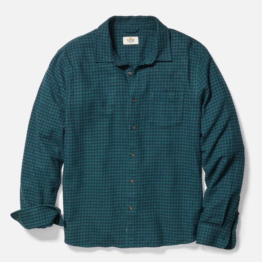 Marine Layer Men's Tahoe Flannel Shirt